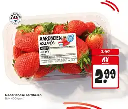 Jumbo Nederlandse aardbeien aanbieding