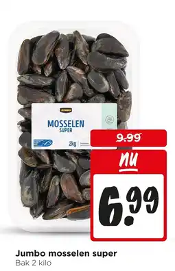 Jumbo Jumbo mosselen super aanbieding