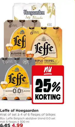 Jumbo Leffe of hoegaarden aanbieding
