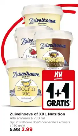 Jumbo Zuivelhoeve of XXL Nutrition aanbieding