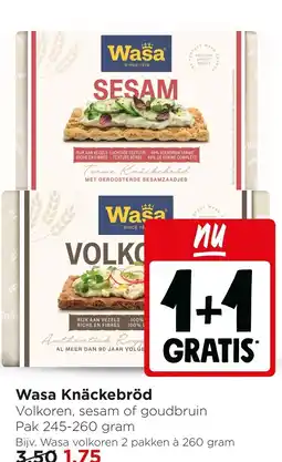 Jumbo Wasa knäckebröd aanbieding
