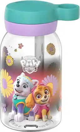 Intratuin Mepal drinkfles met rietje Campus Paw Patrol Girls 450 ml aanbieding