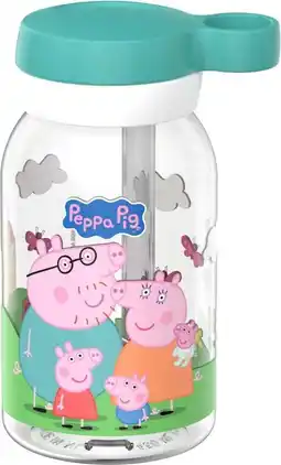 Intratuin Mepal drinkfles met rietje Campus Peppa Pig 450 ml aanbieding