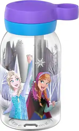 Intratuin Mepal drinkfles met rietje Campus Frozen Friends 450 ml aanbieding