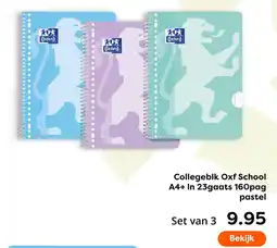 The Read Shop Oxford Collegeblk Oxf School aanbieding