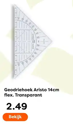 The Read Shop Aristo Geodrie hoek 14cm aanbieding