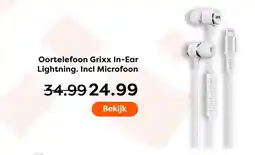 The Read Shop Grixx Oortelefoon In-Ear aanbieding