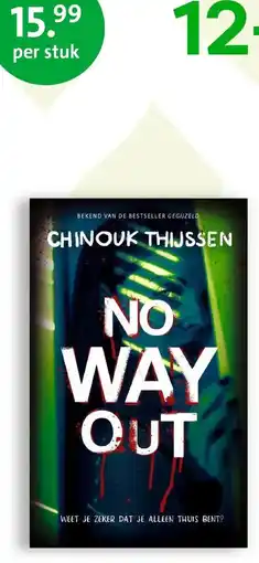 The Read Shop chinouk thijsen no way out aanbieding