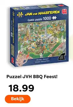 The Read Shop Jan van Haasteren Puzzel BBQ Feest! aanbieding