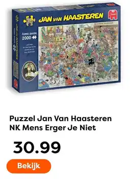The Read Shop Jan Van Haasteren NK Mens Erger Je Niet aanbieding