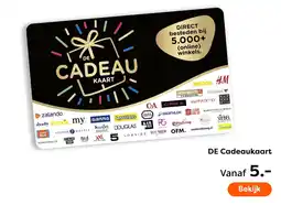 The Read Shop de cadeau kaart aanbieding