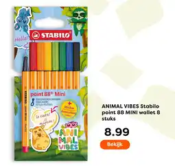 The Read Shop Stabilo point 88 MINI wallet aanbieding