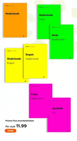 The Read Shop Prisma Fluo woordenboeken aanbieding