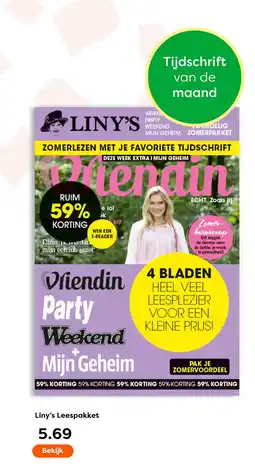 The Read Shop Liny's leespakket aanbieding
