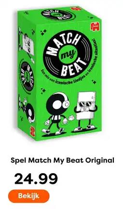 The Read Shop Jumbo Match My Beat Original aanbieding