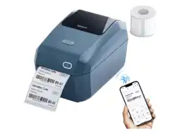 MediaMarkt Niimbot K3w - Labelprinter Thermal Print Space Blue aanbieding