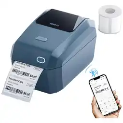 MediaMarkt Niimbot K3w - Labelprinter Thermal Print Space Blue aanbieding