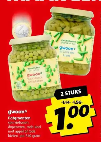 Boni gwoon 340g aanbieding