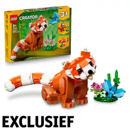 Trekpleister LEGO Creator 3-In-1 31394 Schattige Dieren: Rode Panda aanbieding