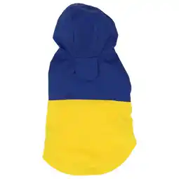 Pets Place Adori Regenjas George - Jas - Blauw&Geel 40 cm aanbieding