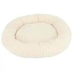 Pets Place Adori Donut Misore - Mand - Ø60x16 cm Wit aanbieding