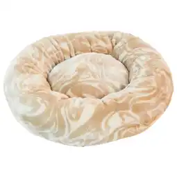 Pets Place Dogguo Swirl Round Bed - Kussen - Beige M aanbieding