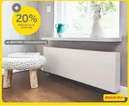 Praxis Op sentimo radiatorbekleding aanbieding