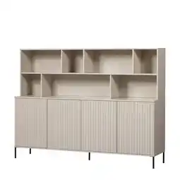 Wehkamp WOOOD wandkast New Gravure aanbieding