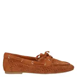 Wehkamp La Strada suède bootschoenen cognac aanbieding