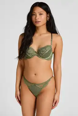 Wehkamp Hunkemöller string Valora groen aanbieding