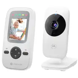 Action Motorola babyfoon met camera - wit aanbieding