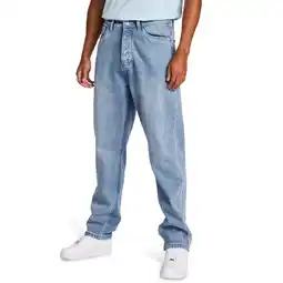 Foot Locker Street Cartel Route Relaxed Fit Broeken Heren - Blauw - Maat L - 34 - Katoen Denim aanbieding