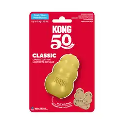Zooplus KONG Classic Gold maat S: Ø4,5xH7,5cm hondenspeelgoed aanbieding