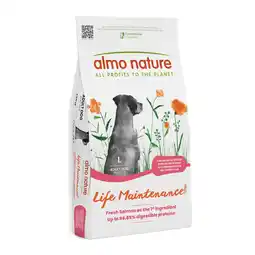 Zooplus 2x12kg Almo Nature Adult Zalm & Rijst Large Hondenvoer aanbieding