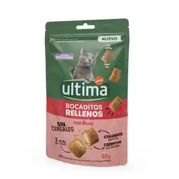 Zooplus Voordeelpakket: 3x 60g Ultima Snacks Gevulde Hapjes met Rund aanbieding