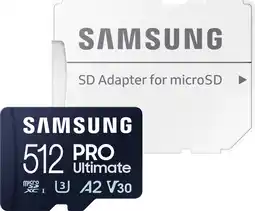 Coolblue Samsung MicroSDXC PRO Ultimate 512 GB 130MB/s aanbieding