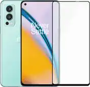 Coolblue OnePlus Nord 2 256GB Blauw 5G + PanzerGlass Case Friendly Screenprotector Glas Zwart aanbieding