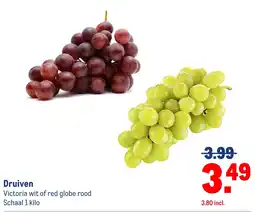 Makro Druiven aanbieding