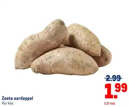 Makro Zoete aardappel aanbieding