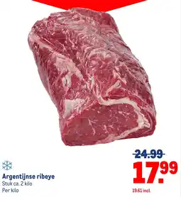 Makro Argentijnse ribeye aanbieding