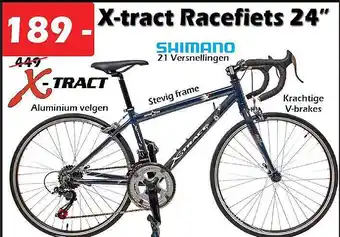 iTEK x-tract racefiets 24" aanbieding