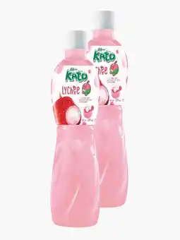 Flink Lychee Juice Drink with Nata De Coco 32cl 2x aanbieding