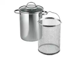 Lidl SILVERCREST RVS aspergepan 16 cm aanbieding
