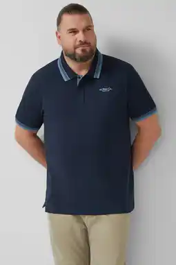 Wehkamp s.Oliver Big Size regular polo donkerblauw aanbieding