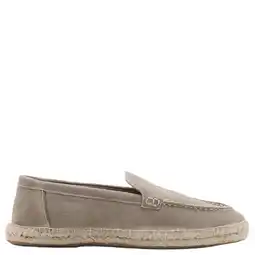 Wehkamp Mango Man suède espadrilles - taupe aanbieding