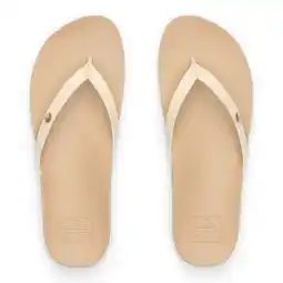Wehkamp Reef Vista Ivy leren teenslippers goud aanbieding