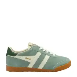 Wehkamp Gola Elan suède sneakers lichtgroen aanbieding