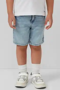 Wehkamp s.Oliver short light blue denim aanbieding