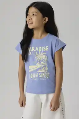 Wehkamp NAME IT KIDS T-shirt paars aanbieding