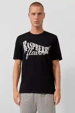 Wehkamp QS regular T-shirt zwart aanbieding